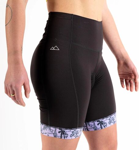 Women’s Alyssa Chammy Short, Breathable Padded Bicycle Shorts with High Waist for Endurance Cycling in Saudi Arabia