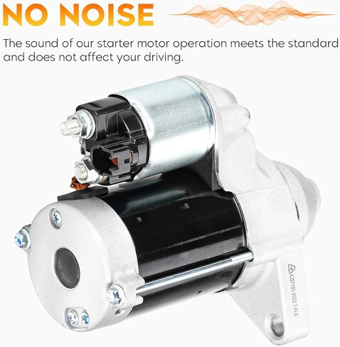 Starter for Scion xA 2004-2006 1.5L, xB 2004-2006 1.5L; Toyota Echo 2003-2005 1.5L, Yaris 2006-2008 2009-2018 1.5L, SND0554, 410-52274, 17842, 17383, 28100-21061, 428000-0020, 428000-0021 in Saudi Arabia