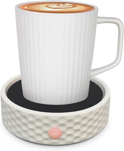 لوحة تسخين كوب القهوة، لوحة تسخين شموع سيراميك كهربائية كبيرة لشموع البرطمان، لوحة تسخين كوب القهوة لتسخين كوب القهوة للمكتب المنزلي، المشروبات، الحليب، الشاي، لوحة تسخين الشوكولاتة الساخنة (بدون كوب) in Kuwait