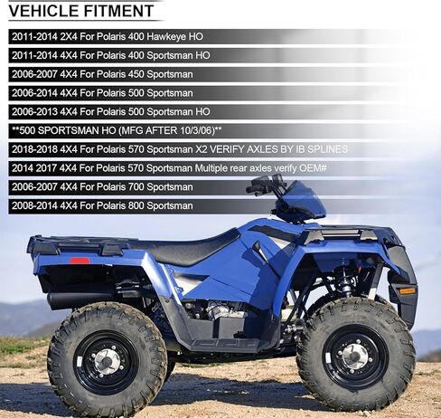 محور السيرة الذاتية الخلفي L/R لعام 2006-2007 لبولاريس سبورتسمان 450,2006-2013 لبولاريس سبورتسمان 500,2014 لبولاريس سبورتسمان 570,2006-2007 لبولاريس سبورتسمان 700,2006-2014 لبولاريس سبورتسمان 800 in Kuwait