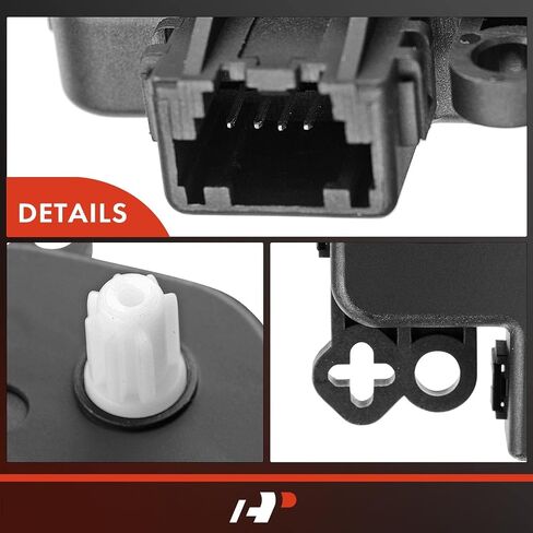 مشغل باب مزيج سخان HVAC A-Premium متوافق مع Ford Fiesta 2011 2012 2013 2014 2015 2016، مشغل الوضع الرئيسي، استبدال # BE8Z19E616B in Kuwait