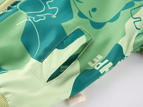 سترة رقيقة بطبعة ديناصور كارتوني للأطفال الصغار الصغار بأكمام طويلة وسترة بيسبول خفيفة الوزن للأعمار من 1 إلى 7 سنوات in Kuwait