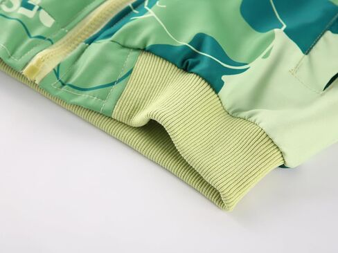 سترة رقيقة بطبعة ديناصور كارتوني للأطفال الصغار الصغار بأكمام طويلة وسترة بيسبول خفيفة الوزن للأعمار من 1 إلى 7 سنوات in Kuwait