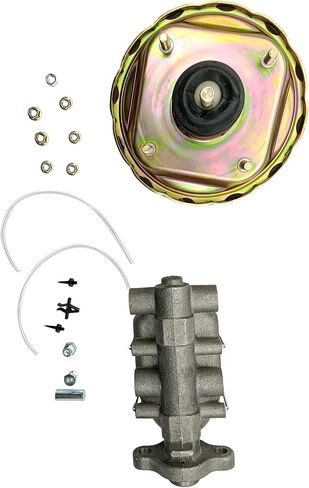 7" Zinc Dual Power Brake Booster With 1" Bore Bail Top Master Cylinder Kit RSRB03123 Booster Conversion Kit in Kuwait