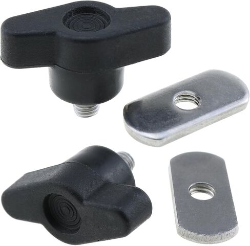 4 Sets Fishing Boat Accessory Guide Rail Slide Rail Mount Kayak Screw Nut for Kayak and Boat and Dinghy Accessory in Saudi Arabia