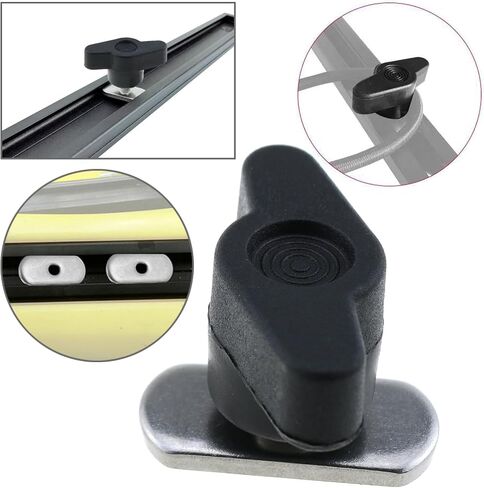 4 Sets Fishing Boat Accessory Guide Rail Slide Rail Mount Kayak Screw Nut for Kayak and Boat and Dinghy Accessory in Saudi Arabia