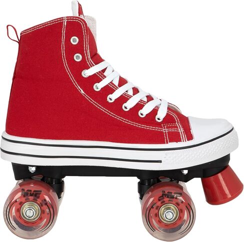 Lenexa MVP 2.0 Roller Skates for Kids and Adults | Roller Skate Shoes for Men and Women | Outdoor High-Top Sneaker Roller Shoes | Full Lace Up Ankle Support | Various Sizes and Colors in Saudi Arabia