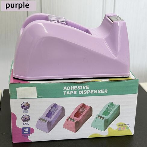 موزع شريط مكتبي - الرفيق الأساسي للمكتب - موزع شريط مكتبي ثقيل غير قابل للانزلاق للمكتب، أخضر in Kuwait