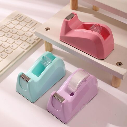 موزع شريط مكتبي - الرفيق الأساسي للمكتب - موزع شريط مكتبي ثقيل غير قابل للانزلاق للمكتب، أخضر in Kuwait