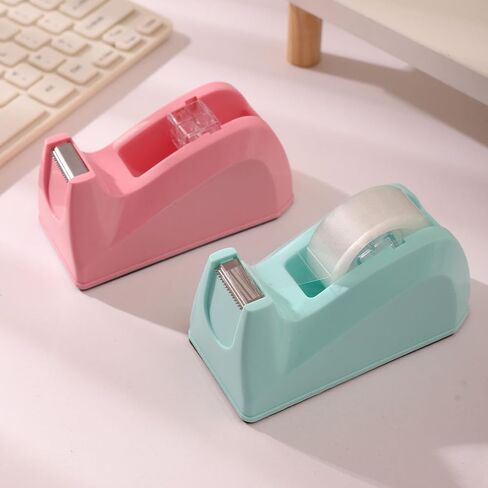 موزع شريط مكتبي - الرفيق الأساسي للمكتب - موزع شريط مكتبي ثقيل غير قابل للانزلاق للمكتب، أخضر in Kuwait