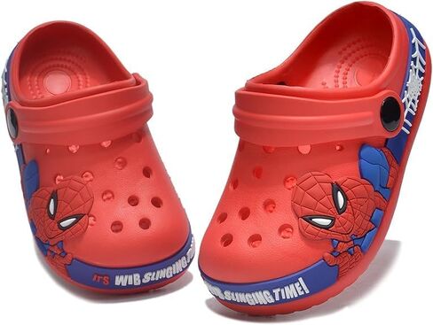 Boys Clogs Cute Cartoon Toddler Garden Shoes Beach Slippers Boys Girls Sandals Shower Slippers Non-Slip Water Shoes in Saudi Arabia