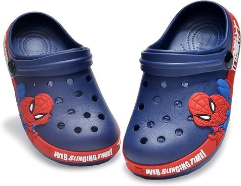 Boys Clogs Cute Cartoon Toddler Garden Shoes Beach Slippers Boys Girls Sandals Shower Slippers Non-Slip Water Shoes in Saudi Arabia