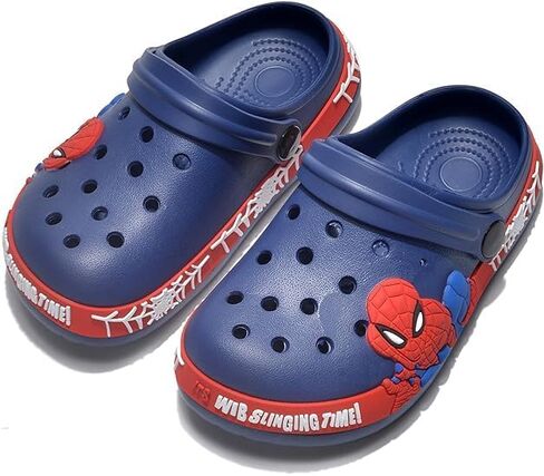 Boys Clogs Cute Cartoon Toddler Garden Shoes Beach Slippers Boys Girls Sandals Shower Slippers Non-Slip Water Shoes in Saudi Arabia