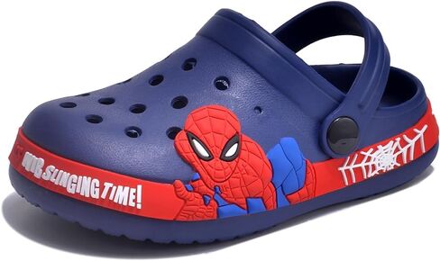 Boys Clogs Cute Cartoon Toddler Garden Shoes Beach Slippers Boys Girls Sandals Shower Slippers Non-Slip Water Shoes in Saudi Arabia
