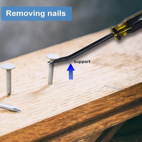 Upholstery Staple Remover Tool Staple Remover Heavy Duty,Upholstery Tools with Double Pronged Head for Removing Nails, Staples and Tacks in Saudi Arabia