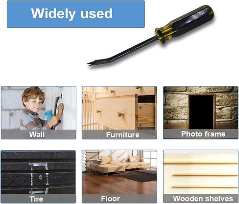 Upholstery Staple Remover Tool Staple Remover Heavy Duty,Upholstery Tools with Double Pronged Head for Removing Nails, Staples and Tacks in Saudi Arabia