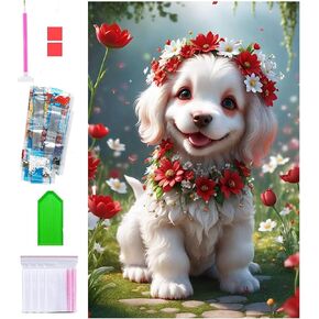 Liccyy Ligcyy 5D Diamond Art Painting Kits للبالغين المبتدئين في سن المراهقة مع أدوات ، DIY Crystal Crystal Drill Bead Art Paints بأرقام هدية ديكور الجدار المنزلي ، 15.7 × 27.5 بوصة/مستديرة ، كرتون in Kuwait