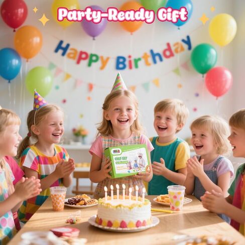 Lovestown Kids Cooking and Baking Tets ، 32pcs Kids Chef Hat and Apron Play Play Toys for Toddler Gift in Saudi Arabia