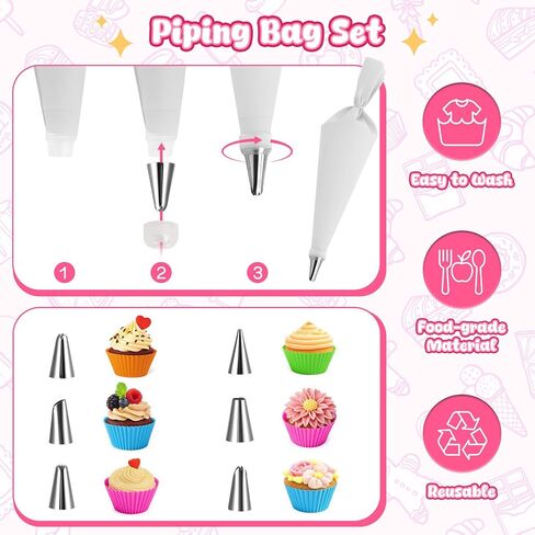 Lovestown Kids Cooking and Baking Tets ، 32pcs Kids Chef Hat and Apron Play Play Toys for Toddler Gift in Saudi Arabia