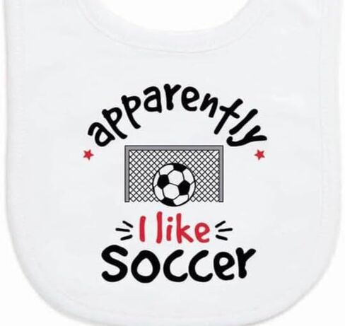 ChalkTalkSPORTS Soccer Baby & Infant Bibs | Soft Microfiber Soccer Baby Bibs in Saudi Arabia