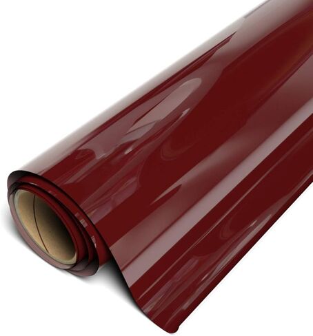 SISER Easyweed Heat Transfer Vinyl 11.8 "× 5 قدم (الكاردينال) - - متوافق ، cricut ، صورة ظلية وغيرها من قواطع الحرف/المهنية - CPSIA معتمد in Saudi Arabia