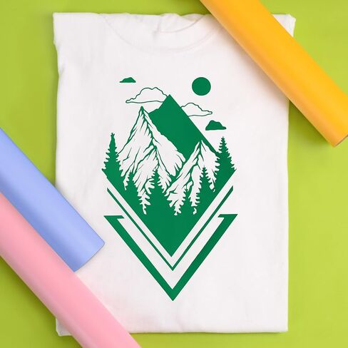 SISER Easyweed Heat Transfer Vinyl 11.8 "× 5 أقدام لفة (أخضر) - - متوافق ، cricut ، صورة ظلية وغيرها in Kuwait