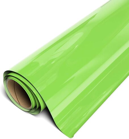 SISER Easyweed Heat Transfer Vinyl 11.8 "× 5 أقدام لفة (الجير) - - متوافق مع SISER و CRICUT و SYCHOUETTE وغيرها in Saudi Arabia