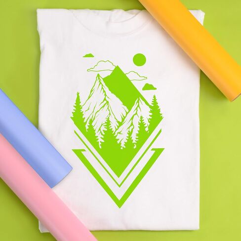 SISER Easyweed Heat Transfer Vinyl 11.8 "× 5 أقدام لفة (الجير) - - متوافق مع SISER و CRICUT و SYCHOUETTE وغيرها in Saudi Arabia