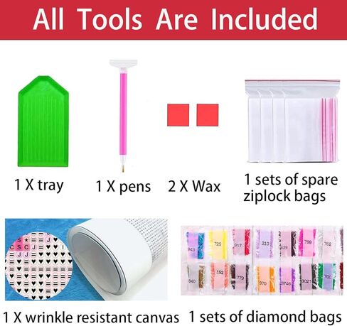 Liccyy Ligcyy 5D Diamond Art Painting Kits للبالغين المبتدئين في سن المراهقة مع أدوات ، DIY Crystal Crystal Drill Bead Art Paints بأرقام هدية ديكور الجدار المنزلي ، 15.7 × 27.5 بوصة/مستديرة ، كرتون in Kuwait