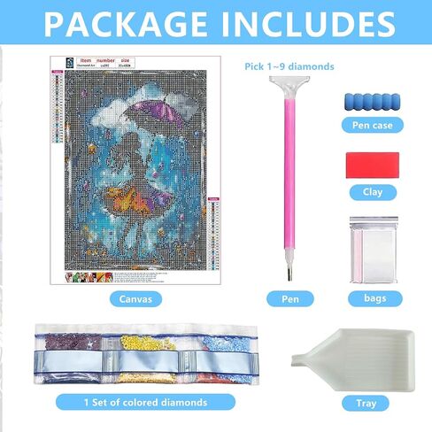 Ohhvvow Hydrangea Flower Diamond Art Painting Kits for Adults, 12x16 Inch 5D Full Drill Round Diamond Dots Paintings for Beginners Gem Art Painting Kits DIY Crafts in Kuwait