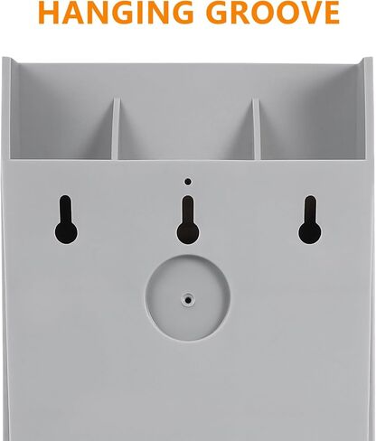 Multi Pocket Cards Rack Compact Organizer for Attendance Cards Tags Items Lightweight Space Saving Design for Employee Entrance Office Use in Saudi Arabia