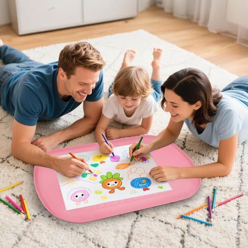 الحصير الفنية للسيليكون للأطفال 24 "× 16" ، حصيرة الحرف السيليكون مع الحواف المرتفعة ، حصيرة الطلاء ل DIY ، الطلاء ، الحرف ، الطين ، صنع المجوهرات (الأزرق) in Kuwait