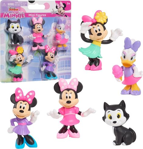 فقط لعب Disney Junior Minnie Mouse Mini Figures 5 Pack ، طوله 1.75 "إلى 2.75" ؛ ألعاب للأطفال الذين تتراوح أعمارهم بين 3 سنوات in Kuwait