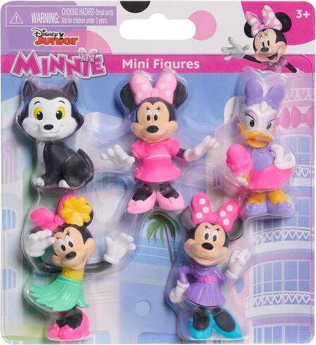 فقط لعب Disney Junior Minnie Mouse Mini Figures 5 Pack ، طوله 1.75 "إلى 2.75" ؛ ألعاب للأطفال الذين تتراوح أعمارهم بين 3 سنوات in Kuwait