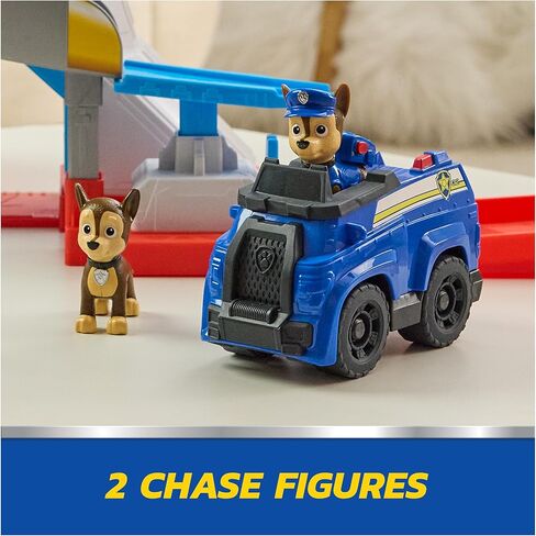 Paw Patrol Lookout Tower, 20-Inch Tower with Chase Action Figures, Rescue Vehicle & Launcher, Kids Toys for Boys & Girls Ages 3 and Up in Saudi Arabia