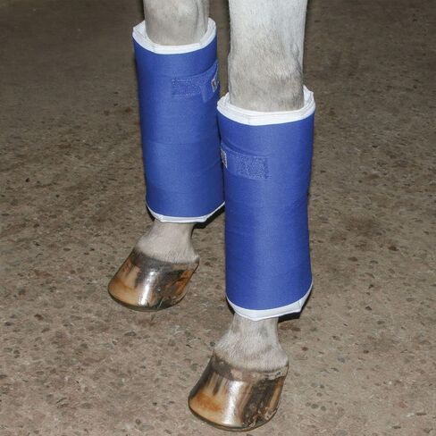 UltraFlex Puffy Combo Quilted Horse Leg Wraps | Quilted for Extra Comfort and Protection | Standing Wraps for Horses | Ideal for Stall and Trailer Use | Pack of 2 in Saudi Arabia
