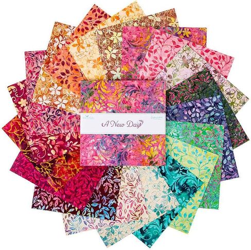 تعبيرات Batiks يوم جديد 10 "Stacker 42 10 بوصة الساحات طبقة كعكة رايلي بليك 10-23294-42 in Saudi Arabia