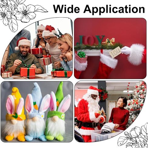 Patikil Plush Faux Fur Frace Square ، 6 PCs 10 × 10 بوصة Faux Fuc Fur Patches Cuts Fur Craft Fur for Diy Christmas Halloween Gnome Beard ، Light Purple in Saudi Arabia