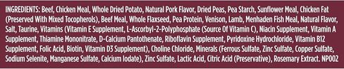 Nutrish High Protein Beef, Potato & Peas Recipe with Venison & Lamb Dry Dog Food, 23 lb. Bag (Rachael Ray) in Kuwait