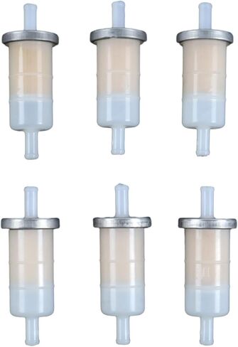 JZGRDN 6PCS FUEL FULTER 16900-MG8-003 متوافق مع CBR600 CBR900 GOLDWING 1200 1500 GL1500 HAWK GT 650 NT650 Interceptor 700 VFR700F 750 VFR750F PC800 Shadow ACE 1100 ACE VT1100C VTX1300 in Kuwait