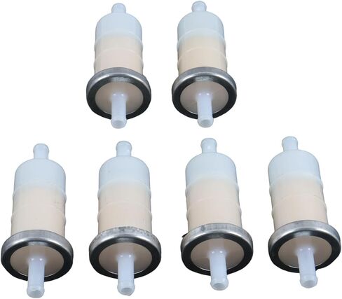 JZGRDN 6PCS FUEL FULTER 16900-MG8-003 متوافق مع CBR600 CBR900 GOLDWING 1200 1500 GL1500 HAWK GT 650 NT650 Interceptor 700 VFR700F 750 VFR750F PC800 Shadow ACE 1100 ACE VT1100C VTX1300 in Kuwait