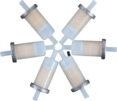 JZGRDN 6PCS FUEL FULTER 16900-MG8-003 متوافق مع CBR600 CBR900 GOLDWING 1200 1500 GL1500 HAWK GT 650 NT650 Interceptor 700 VFR700F 750 VFR750F PC800 Shadow ACE 1100 ACE VT1100C VTX1300 in Kuwait