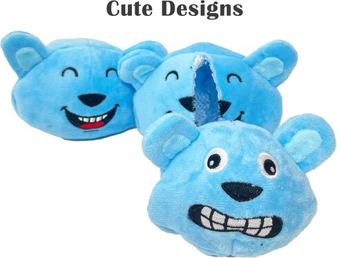 Jalousie Extra-Large Dog Squeaky Toy Interactive Rope Plush Toy for Small Medium Large Breeds Durable Dog Chew Toy (3 Pack 2-in-1 Toys) in Kuwait