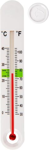 Aquatop Smart-Temp Aquarium Thermometer with Magnet Mount - Easy-to-Read Thermostat for Freshwater and Saltwater Tanks and Water Habitats, ASTT-001 in Saudi Arabia