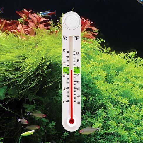 Aquatop Smart-Temp Aquarium Thermometer with Magnet Mount - Easy-to-Read Thermostat for Freshwater and Saltwater Tanks and Water Habitats, ASTT-001 in Saudi Arabia
