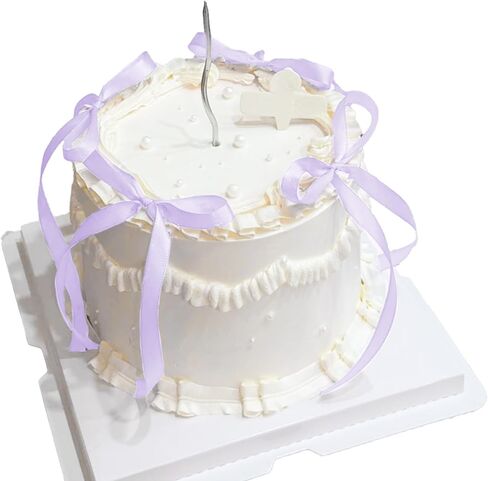 قطرات القوس السوداء العليا 11 PCS Coquette Ribbons Bowknot Cake Topper مع علامة عيد ميلاد سعيد لزخارف كعكة حفل زفاف عيد ميلاد الطفل in Kuwait
