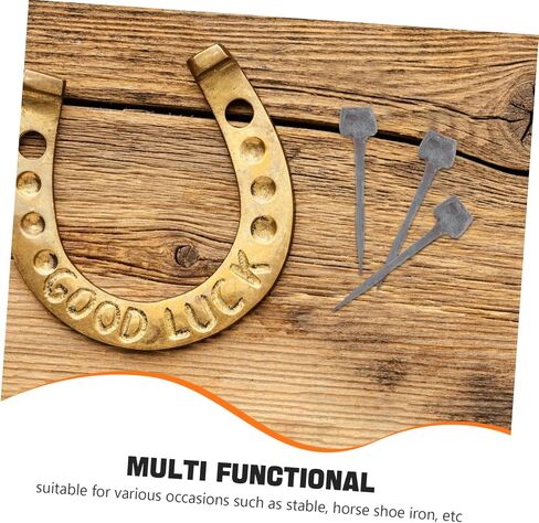Hanabass 20pcs Horseshoe Nail Iron Nails for Horse Hoof Care Tools Attract in Saudi Arabia