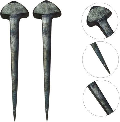 50Pcs Iron Hoof Nails Durable Replaceable Horseshoe Equipment Precision Horseshoe Repair Tools for Equestrian Use Strong and Reliable Horse Accessories in Saudi Arabia