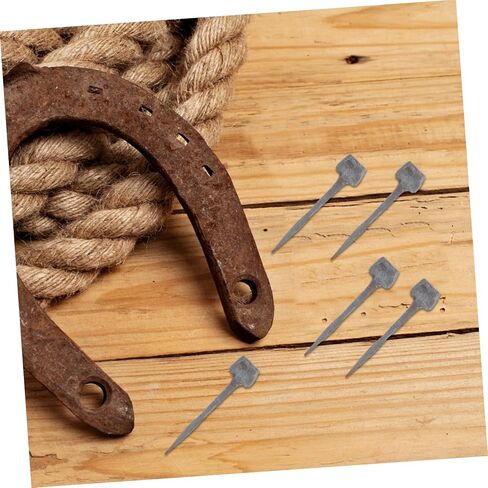 MERRYHAPY 20PCS HORSE HOOF TOMES TOMESTS HORSESHOE NAILS IRON HORSHOE ASCESSORIES HORSE HOOF REPAR in Saudi Arabia