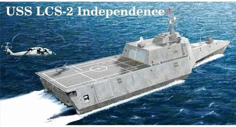 Trumpeter 1/350 Scale USS Independence LCS2 Littoral Combat Ship in Saudi Arabia